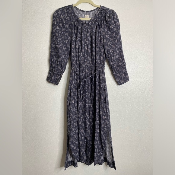 Rebecca Taylor La Vie Floral Midi Dress Size‎ M - Picture 1 of 8